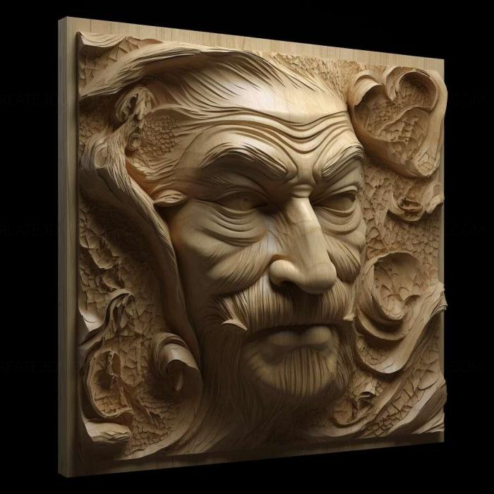 نموذج ثلاثي الأبعاد لآلة CNC 3D Art 